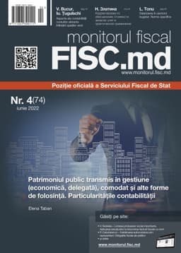 Monitorul fiscal FISC.md nr. 4(74) 2022