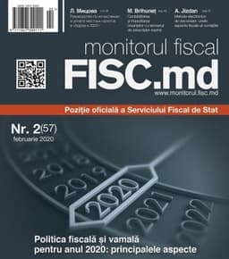 Monitorul fiscal FISC.md Nr. 2 (57) 2020