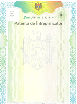 Patenta de întreprinzător