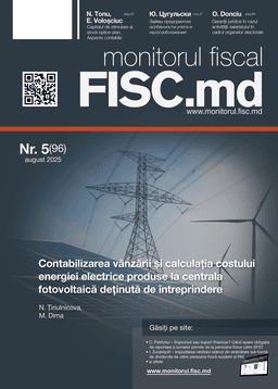 Monitorul fiscal FISC.md Nr. 5 (96) 2025