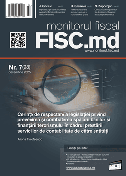 Monitorul fiscal FISC.md nr. 7 (98) 2025