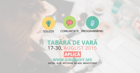 GirlsGoIT – prima tabără de programare pentru fetele din Moldova