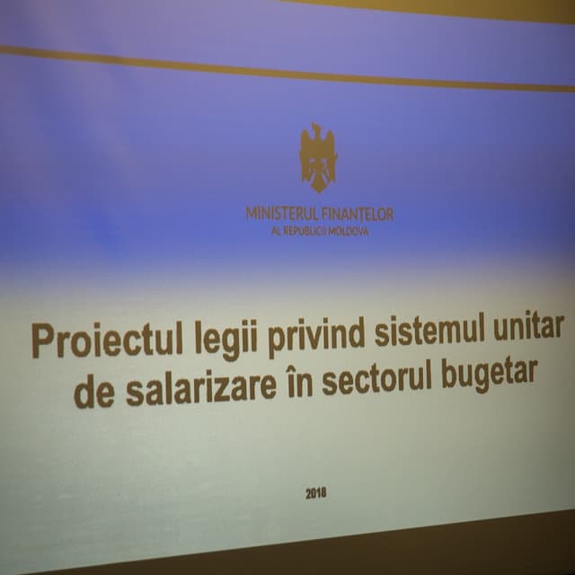 Prezentarea sistemului unitar de salarizare în sectorul bugetar