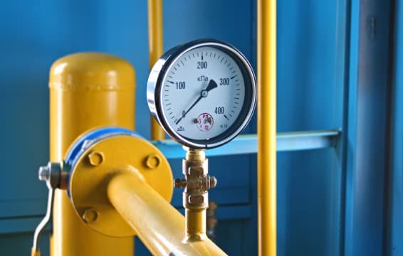 Поставки российского природного газа в Молдову в январе-сентябре 2016 г.