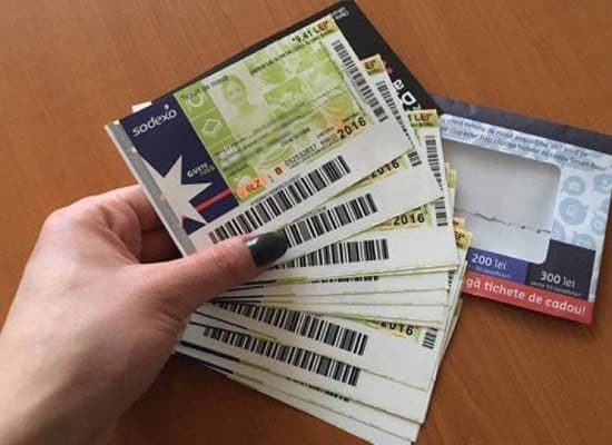 Tichetele de masă vor fi oferite ca supliment la salariu