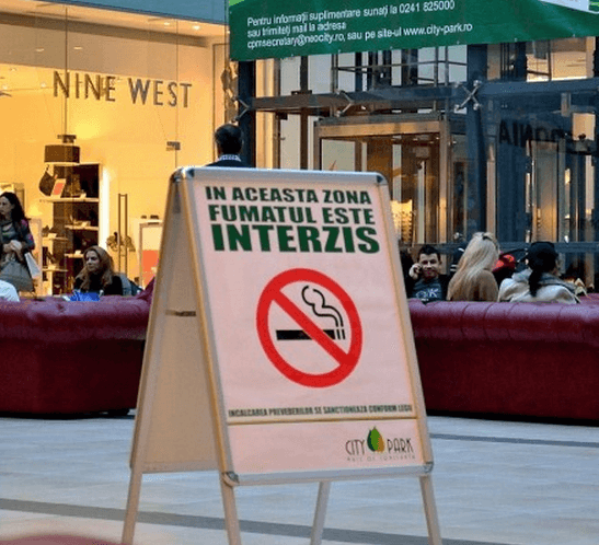 Legea antifumat: Amenda pentru cei care o vor încălca ajunge la 8.000 de lei