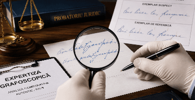 Expertiza grafoscopică ca mijloc de probă în stabilirea nulității și inexistenței raporturilor juridice economice