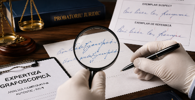Expertiza grafoscopică ca mijloc de probă în stabilirea nulității și inexistenței raporturilor juridice economice