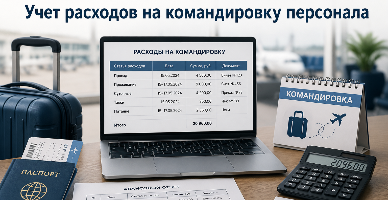 Учет расходов на командировку персонала