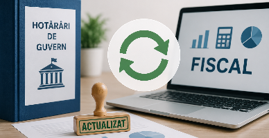 Unele hotărâri de Guvern ce vizează domeniul fiscal vor fi actualizate