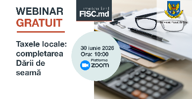  Webinar gratuit privind taxele locale