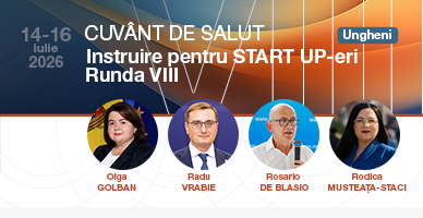 Ungheni devine gazda celei de-a VIII-a runde de instruiri gratuite dedicate tinerilor antreprenori!