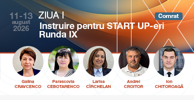 Ziua a I-a de instruiri GRATUITE pentru antreprenorii începători 11–13 august 2026 