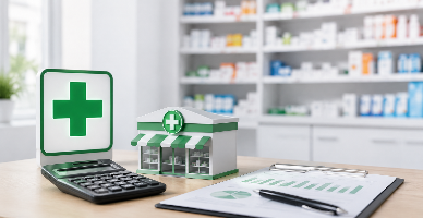 Taxa pentru unități comerciale în cazul farmaciilor