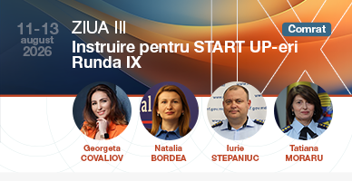 Ziua a III-a de instruiri GRATUITE pentru tinerii antreprenori din raioanele Comrat, Cantemir, Ceadîr-Lunga, Leova și Taraclia